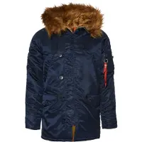 Alpha industries Winterjas 'N3B VF 59' donkerblauw