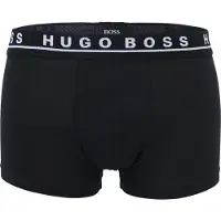 BOSS Boxershorts 'Power' zwart / wit