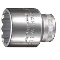 Stahlwille Dopsleutelbit | 1/2 inch 12-kant | sleutelwijdte 28 mm | lengte 45 mm | 1 stuk - 03010028 03010028
