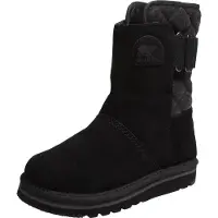 Sorel Newbie Dames Winterboots - Black, Grill - Maat 40