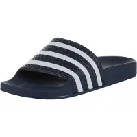 Adidas Originals Muiltjes 'Adilette' navy / wit