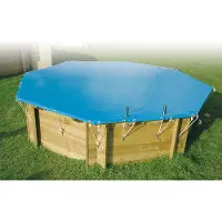 Ubbink Blauwe Zwembadbedekking (400 x 610 cm)