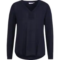 Kaffe Blouse 'Amber' donkerblauw