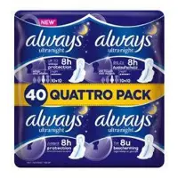 Always Maandverband Ultra Night 40 Stuks