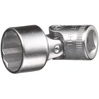 Stahlwille 47 12 02040012 Dubbel zeskant Dopsleutelinzetstuk 12 mm 3/8 3/8 (10 mm)