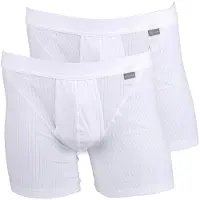 Schiesser Boxershort Men 103399 Authentic White (2-Pack)-XXL