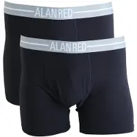 Alan red Boxershorts Navy 2Pack