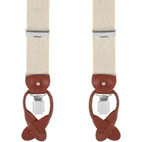 Profuomo Bretels Beige -
