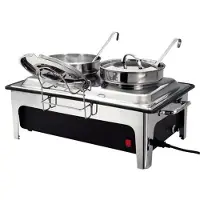 Bartscher Soepstation Bartscher, met 2x4L soeppan, 63,6(b)x46(h)x35,7(d)