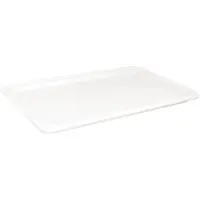 Olympia Witte GN 1/1 Bak Porselein 3 cm diep