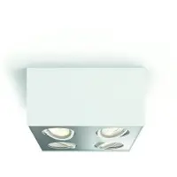 Philips LED Plafondspot Star 3-lichts 4,5W WarmGlow wit Energieklasse A+