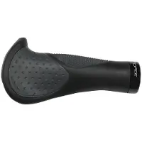 Force Anatomic Lock On Grips Zwart 140 mm
