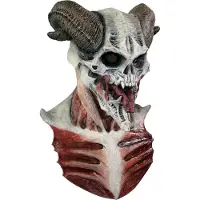 Ghoulish Masker van een duivels skelet voor volwassenen Halloween - Verkleedmasker - One size