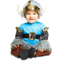 MOM Viking Baby Junior Costume Blauw 12-24 Months Kinderen