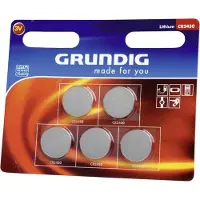 Grundig knoopcelbatterijen CR2450 5 stuks