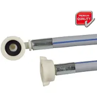 Universeel Bulk - Aanvoerslang 60bar 1xhaaks 3.5mm