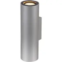 Linea Verdace Barro Wandlamp. Up Down 2Xgu10 Zilver