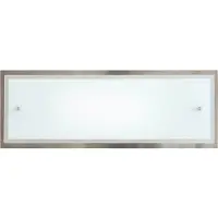 Linea Verdace - Wandlamp Abano Recta Gr.3XG9-40W - Nikkel mat