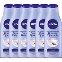Nivea Body Milk Zijdezacht Voordeelverpakking 6x250ml