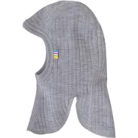 Joha Balaclava - 2-lag - Wol - Grijs Gevlekt - - 50 cm - Balaclavas - Dubbel