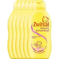 Zwitsal Zeepvrij Schuimbad Tray 6 X 200 Ml