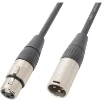 PD Connex 3-pins XLR (m) - 3-pins XLR (v) DMX kabel - 3 meter