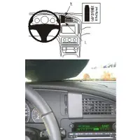 Brodit ProClip houder geschikt voor Saab 9-5 2006-2010 Center mount
