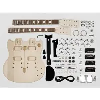 Boston KIT-DN-10 zelfbouwpakket elektrische gitaar double neck