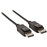 MaxTrack DisplayPort kabel - versie 1.2 (4K 60Hz) / zwart - 5 meter