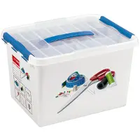 Sunware Q-line naaibox - 22 liter - wit