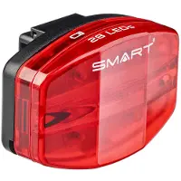 Smart 28 Led Rear Light Zwart 20 Lumens