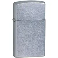 Zippo aansteker Street Chrome Slim
