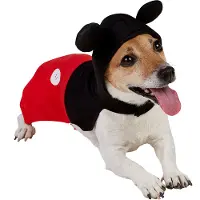 Rubies Mickey Mouse kostuum voor honden