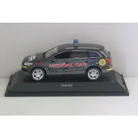 Schuco Audi Q7 Medical Car 24H Le Mans 2006 1:43 Schuco Grijs 450475500