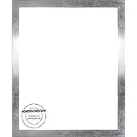 Homedecoration Misano – Fotolijst – Fotomaat – 51 x 77 cm – Zilverglans retro