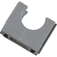 Pipelife drukzadel Polfix+ Halovolt, kunststof, licht grijs, diam 19mm -