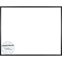 Homedecoration Easy – Fotolijst – Fotomaat 45x64 cm – Kunststof – Zwart mat