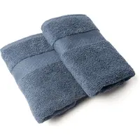 Casilin Royal Touch - Badlaken - Dark Denim - 65 x 125 cm - Set van 2
