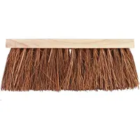 Talentools Bezem 41 cm breed natuurvezel haren