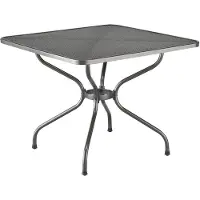 Engarden Tuintafel - Streckmetaal - Antraciet - Vierkant - 90 x 90 cm - Kettler