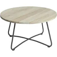Cotoons Loungetafel Lily Anthracite Ø80,5 cm