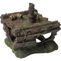Gebr. De Boon Polyresin ornament middendeel schip 17x15x17 cm