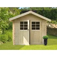 Solid Superia Traditional Chartres Tuinhuis - Vuren - Onbehandeld - 298x238x239,2cm