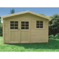 Solid Superia Chimay Tuinhuis - Vuren - Geïmpregneerd - 358x298x239,2cm