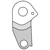 Union Aluminium derailleurhanger voor scheepsframe (gh - 095)