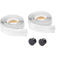 Velox guidoline stuurtape - pvc, 190cm, 3cm, 2,5mm - wit/zwart
