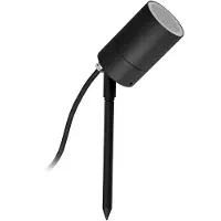 Ks Verlichting Grondspot Led Pin Zwart 6 X 6 X 28 Cm