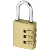 Stahlex Hangslot met cijfercode Codeslot 25mm Tri-Circle