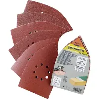 Kwb Schuurdriehoek 4x K60, 4x K120, 4x K180 107 x 175 mm (12 vels, )