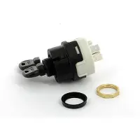 VETUS Starter-preheat Keyswitch With 2 Keys Zilver